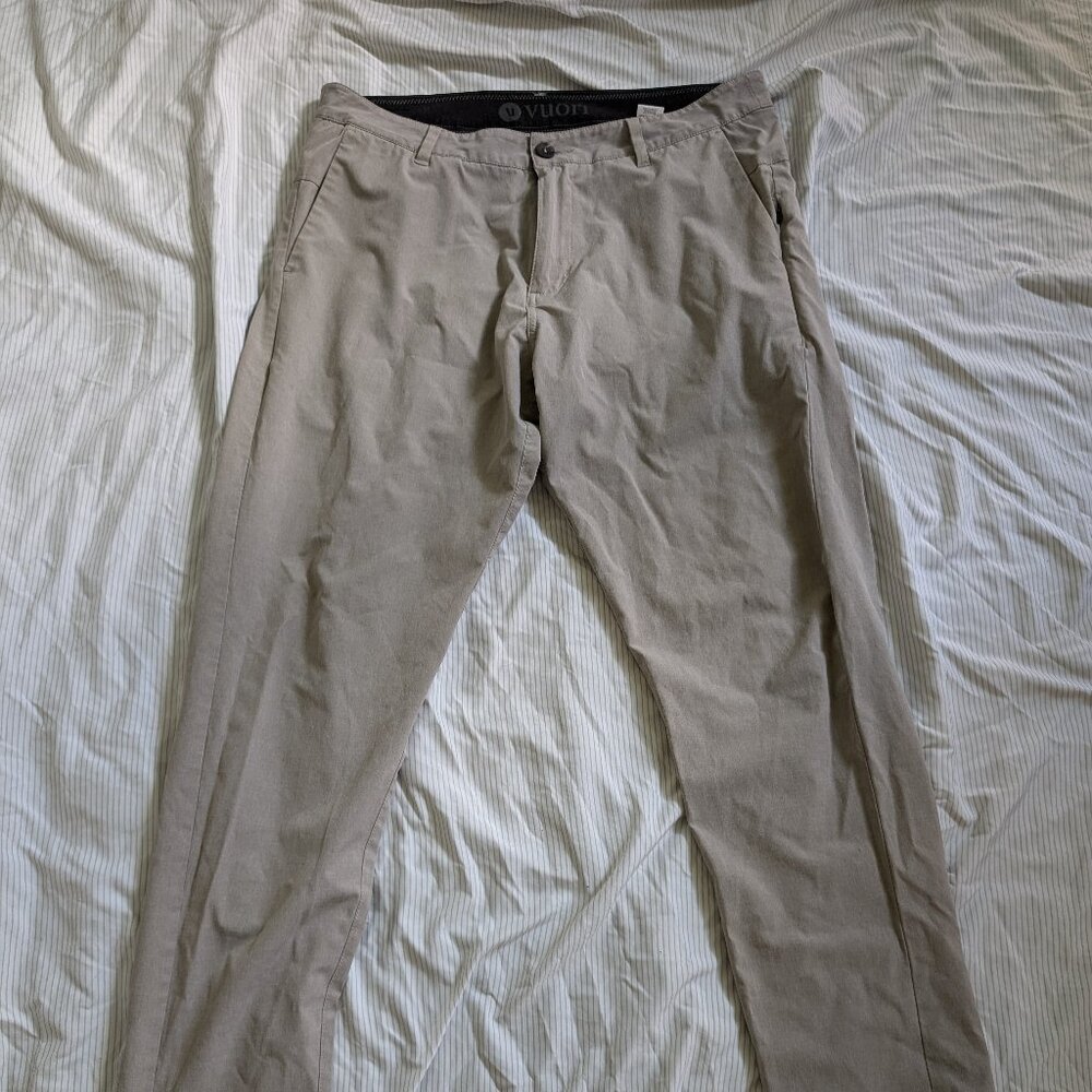 Vuori Men's Aim Pants Khaki Size 33